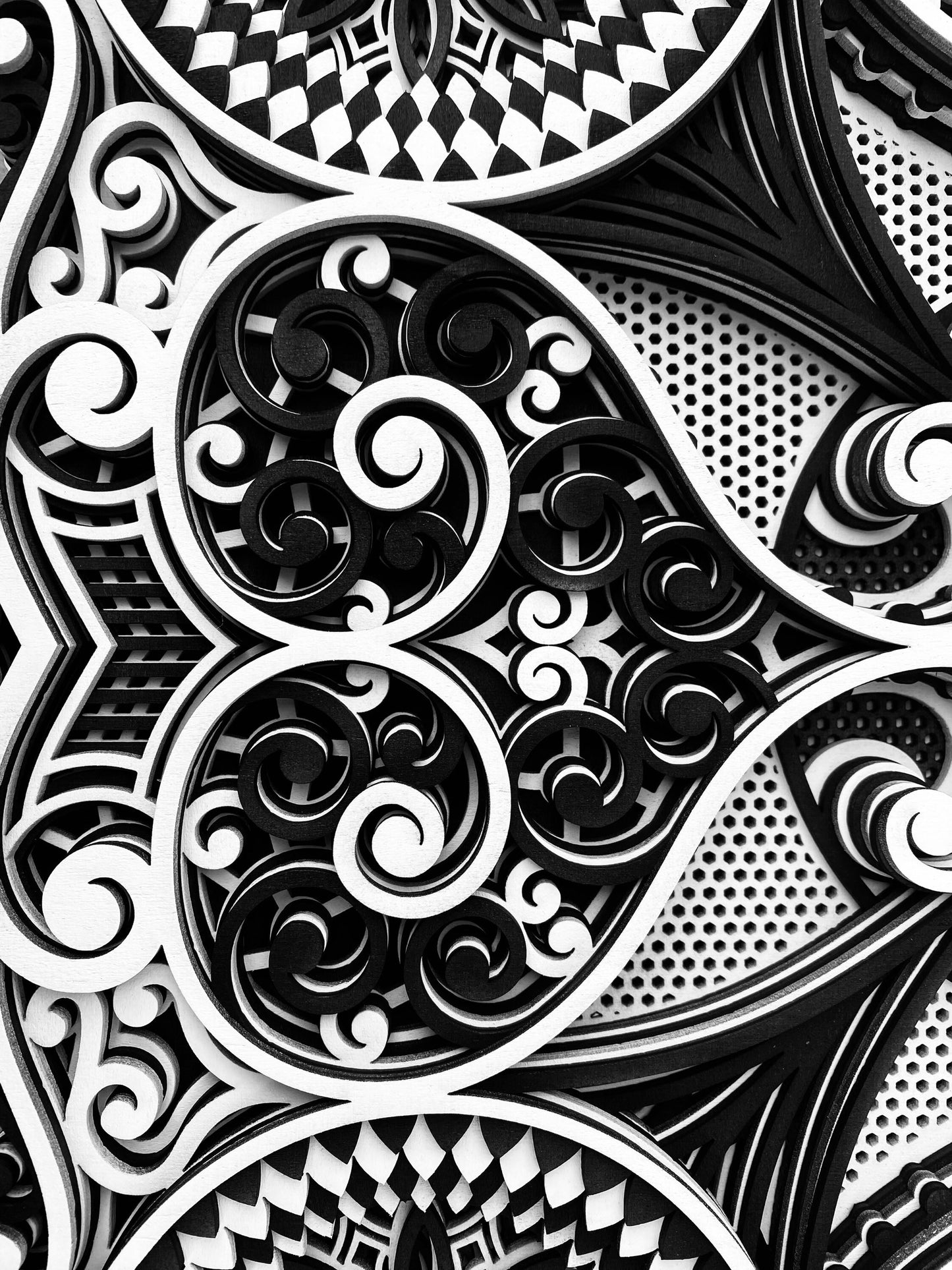 Layered artwork - Unique Art Peace - Layered Art