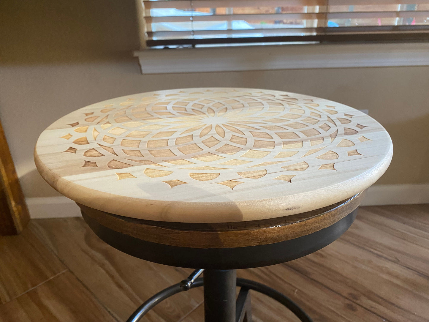 Custom Pine 15" Lazy Susan | Customized Kitchen and Dining Gifts | Custom Centerpiece